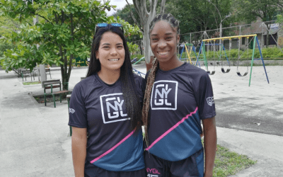 Jugadoras COLOMBIANAS Siendo de las Primeras Professionales en el Mundo