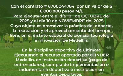Gracias INDER